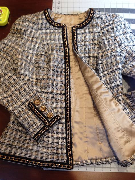 chanel jacket fabric